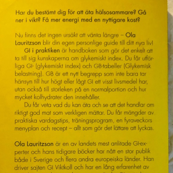 GI I PRAKTIKEN : 3-STEGSPROGRAM FÖR SNABB VIKTMINSKNING MED MENYER OCH RECEPT - Picture 2 of 7